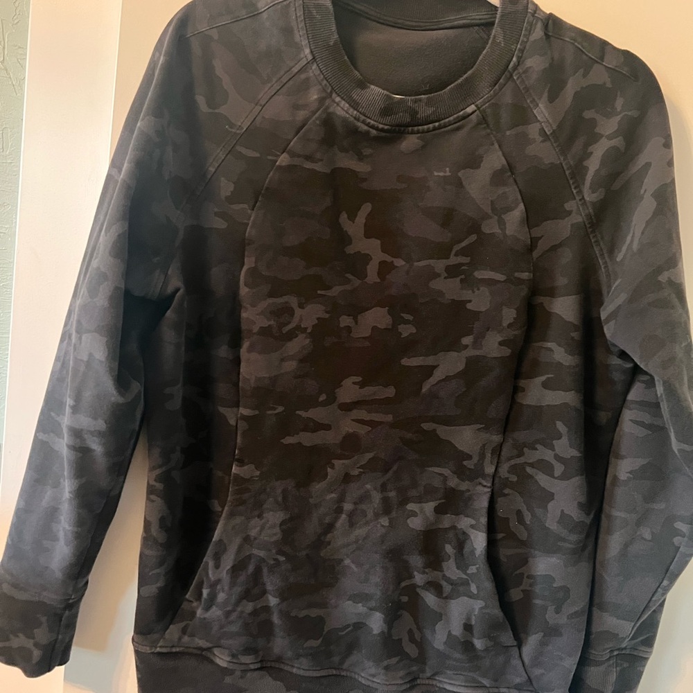 Lululemon Athletica Camouflage Hoodie Sweatshirt